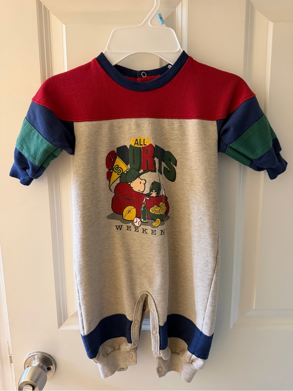 Vintage 90’s Colorblock Onesie